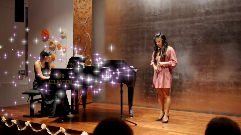 Concert de Mussa Duo Lara Wong, flauta & María Márquez, piano '' La Historia del Tango ''